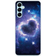 Чохол для Samsung Galaxy A34 (A346) Mixcase зі стразами серце на небі
