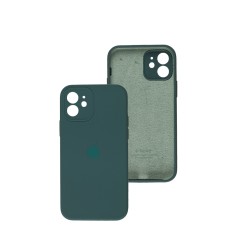 Чохол для iPhone 12 Square Full camera pine green