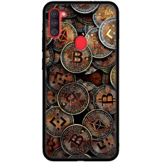 Чохол для Samsung Galaxy A11 / M11 MixCase гроші bitcoins