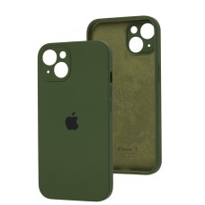 Чохол для iPhone 13 Square Full camera dark virid