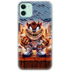 Чохол для iPhone 11 MixCase асорті золота посмішка