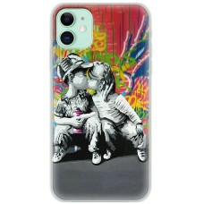 Чохол для iPhone 11 MixCase асорті поцілунок