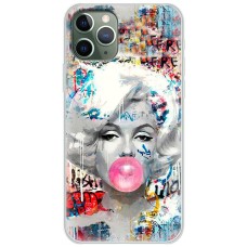 Чохол для iPhone 11 Pro Max MixCase графіті Мерилін Монро
