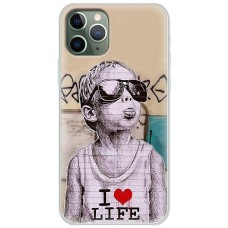 Чохол для iPhone 11 Pro Max MixCase графіті I love life