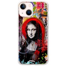 Чохол для iPhone 13 mini MixCase графіті Мона Ліза