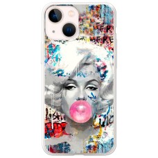 Чохол для iPhone 13 mini MixCase графіті Мерилін Монро