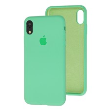 Чохол для iPhone Xr Silicone Full зелений / spearmint