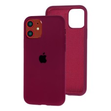 Чохол для iPhone 11 Silicone Full plum