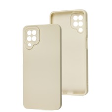Чохол для Samsung Galaxy A12 (A125) / M12 (M127) Matte Lux молочний