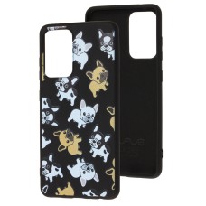 Чохол для Samsung Galaxy A52 Wave Fancy pug/black