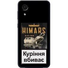 Чохол для Samsung Galaxy A03 Core (A032) MixCase патріотичні Himars куріння вбиває