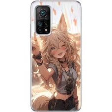 Чохол з аніме для Xiaomi Mi 10T / Mi 10T Pro Mixcase дівчинка лисичка