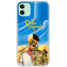Чохол для iPhone 11 MixCase патріотичні Слава Україні