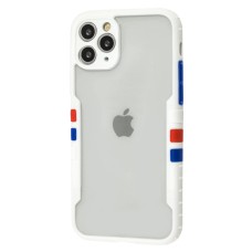 Чохол для iPhone 11 Pro Max Armor clear білий