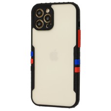 Чохол для iPhone 12 Pro Max Armor clear чорний