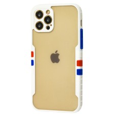 Чохол для iPhone 12 Pro Armor clear білий