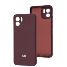 Чохол для Xiaomi Redmi A1 / A2 Full camera бордовий / marsala