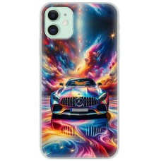 Чохол для iPhone 12 mini MixCase машини неон кольоровий мікс