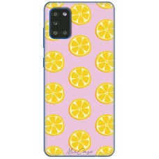 Чохол для Samsung Galaxy A31 (A315) Mixcase апельсин