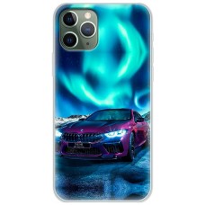 Чохол для iPhone 11 Pro Max MixCase авто бмв бордова