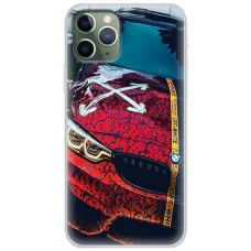 Чохол для iPhone 11 Pro Max MixCase авто бмв з малюнком долара