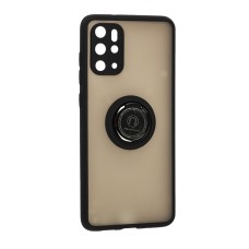Чохол для Samsung Galaxy S20+ (G985) LikGus Edging Ring чорний