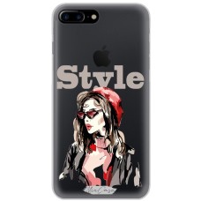 Чохол для iPhone 7 Plus / 8 Plus Mixcase дівчина дизайн 7
