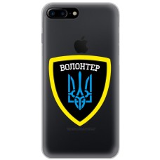 Чохол для iPhone 7 Plus / 8 Plus MixCase волонтер Герб