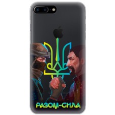 Чохол для iPhone 7 Plus / 8 Plus MixCase волонтер разом сила
