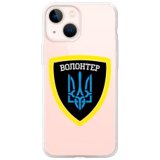 Чохол для iPhone 13 mini MixCase волонтер Герб