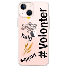 Чохол для iPhone 13 mini MixCase волонтер volonter help