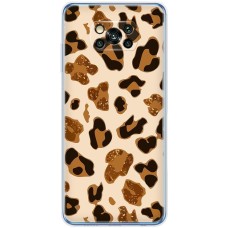 Чохол для Xiaomi Poco X3 / X3 Pro MixCase Леопард класика
