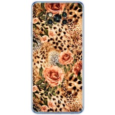 Чохол для Xiaomi Poco X3 / X3 Pro MixCase Леопард троянди