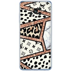 Чохол для Xiaomi Poco X3 / X3 Pro MixCase Леопард Louis Vuitton мозаїка