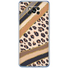 Чохол для Xiaomi Poco X3 / X3 Pro MixCase Леопард палітра
