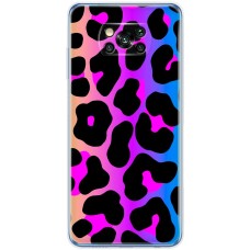 Чохол для Xiaomi Poco X3 / X3 Pro MixCase Леопард неон