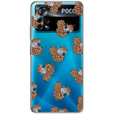 Чохол для Xiaomi Poco X4 Pro 5G MixCase Леопард Мінні Маус