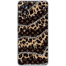 Чохол для Xiaomi Poco X4 Pro 5G MixCase Леопард Louis Vuitton