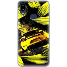 Чохол для Samsung Galaxy A10s (A107) MixCase машини жовта машина