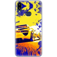 Чохол для Samsung Galaxy A10s (A107) MixCase машини жовта car дрифт