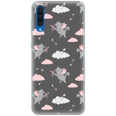 Чохол для Samsung Galaxy A50 / A50S / A30S MixCase день закоханих кіт купідон