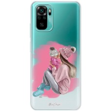 Чохол для Xiaomi Redmi Note 10 / 10s Mixcase дівчини дизайн 22