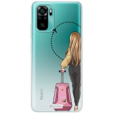 Чохол для Xiaomi Redmi Note 10 / 10s Mixcase дівчини дизайн 36