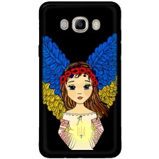 Чохол для Samsung Galaxy J7 2016 (J710) MixCase патріотичні українка ангел