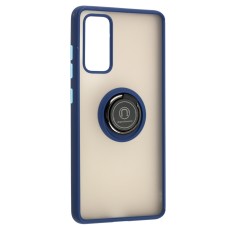 Чохол для Samsung Galaxy S20 FE (G780) / S20 Lite LikGus Edging Ring синій