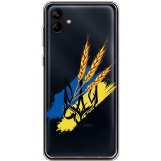 Чохол для Samsung Galaxy A04e (A042) MixCase патріотичні герб із колосками