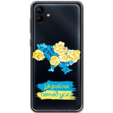 Чохол для Samsung Galaxy A04e (A042) MixCase патріотичні понад усе