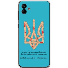 Чохол для Samsung Galaxy A04e (A042) MixCase патріотичні Азовсталь