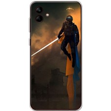 Чохол для Samsung Galaxy A04e (A042) MixCase патріотичні ангели захисники