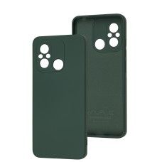 Чохол для Xiaomi Redmi 12C / 11A / Poco C55 Wave camera colorful forest green